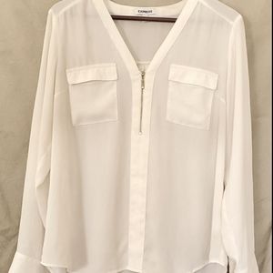 Express White Blouse